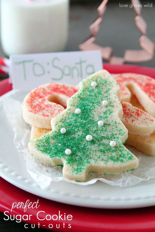 The BEST recipe I've ever found for Sugar Cookie Cut-outs!