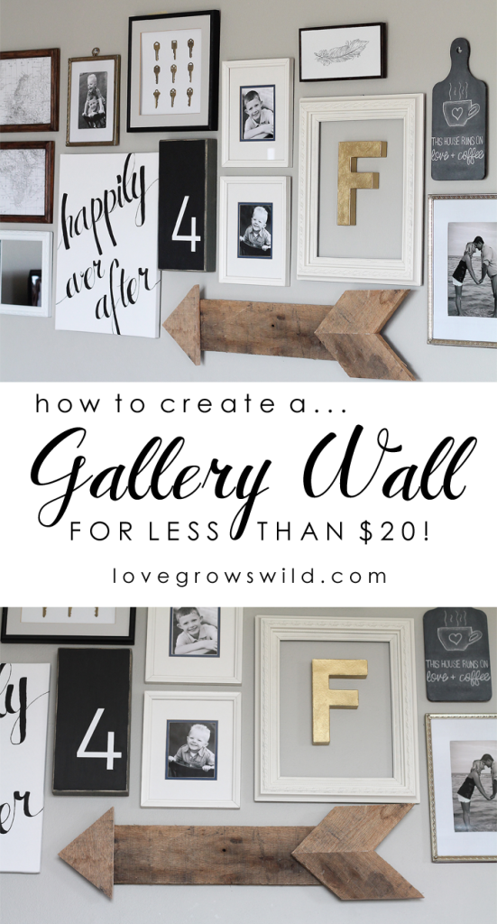 Living Room Gallery Wall - Love Grows Wild