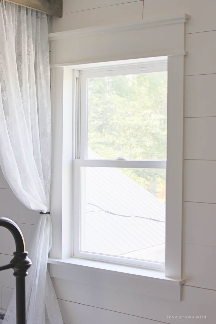 Farmhouse Window Trim Love Grows Wild