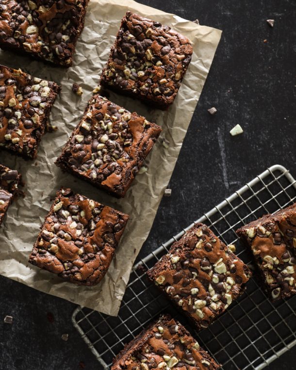 Mint Chocolate Brownies Love Grows Wild