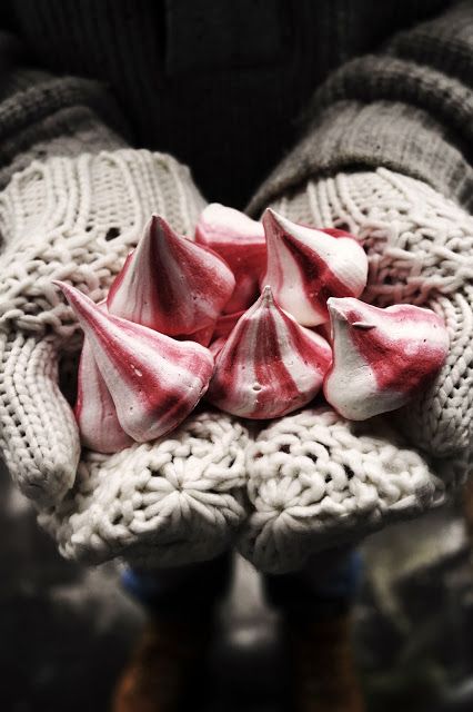 Candy Stripe Meringues from Twigg Studios