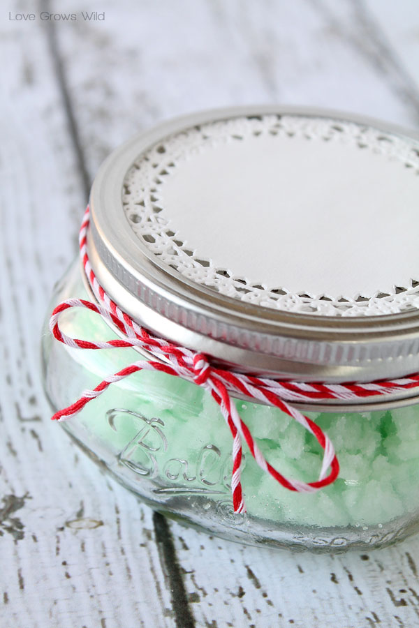 Homemade Sugar Scrub (2-Ingredients!)