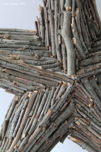 Wood Branch Rustic Star Decor