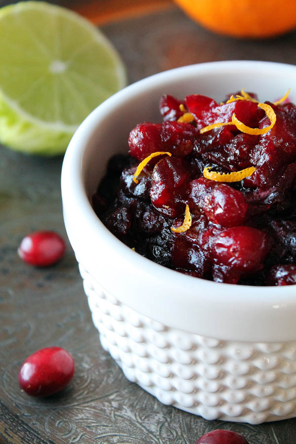 Orange and Lime Cranberry Sauce Recipe