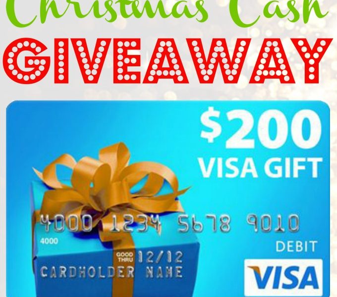 $200 Visa Christmas Cash Giveaway!