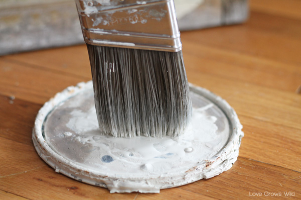 How To Dry Brush Paint On Wood 