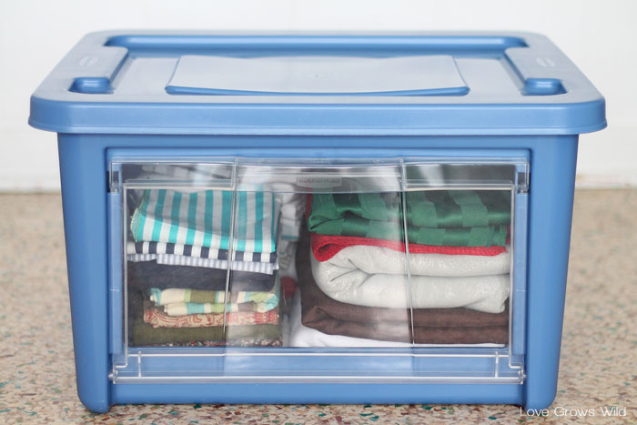 Easy Toy Storage with Rubbermaid All Access Organizers