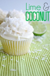 Lime and Coconut Cupcakes