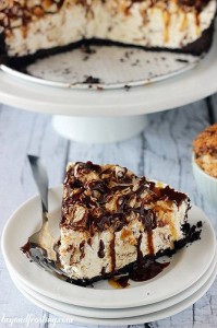 Samoa Cookie Ice Cream Cake