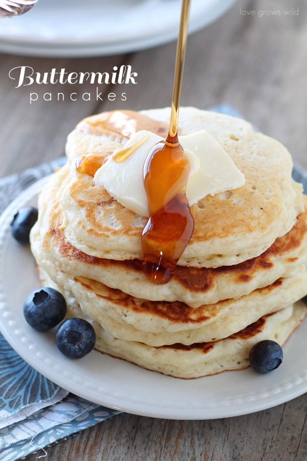 Buttermilk Pancakes Love Grows Wild