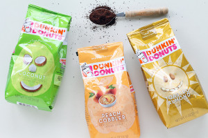Try Dunkin' Donuts new spring coffee flavors!