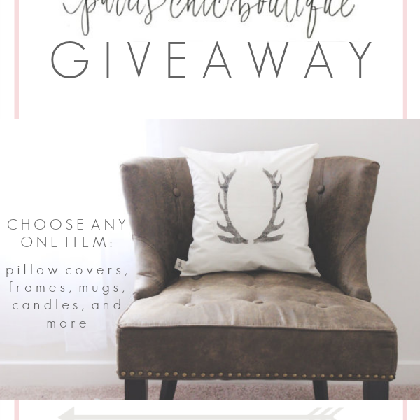 Enter to win any item from Parris Chic Boutique at LoveGrowsWild.com!