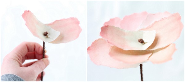 Follow these simple steps to create beautiful Watercolor Flowers - the perfect way to enjoy flowers year-round with no maintenance! | LoveGrowsWild.com