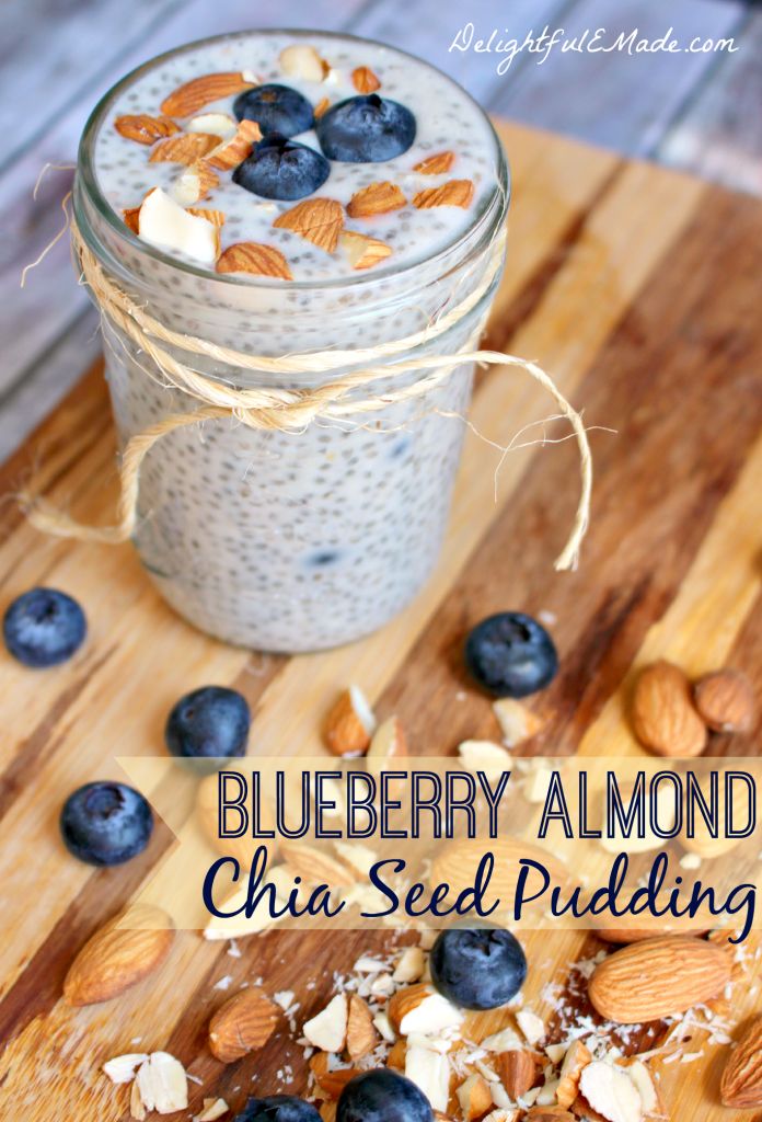 Blueberry-almond-chia-seed-pudding