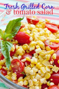 Fresh Grilled Corn and Tomato Salad