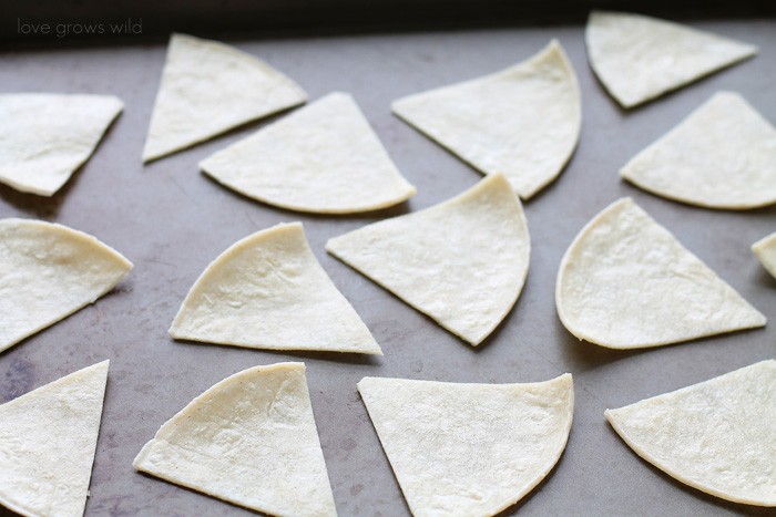 Baked Tortilla Chips - Love Grows Wild