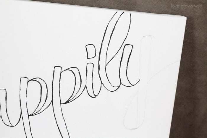 How to create DIY script art with a projector