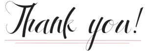 Thank you for subscribing to our newsletter!