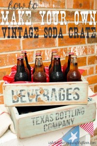 DIY Vintage Soda Crates