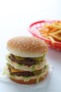 This copycat recipe makes the perfect Big Mac Burger! | LoveGrowsWild.com