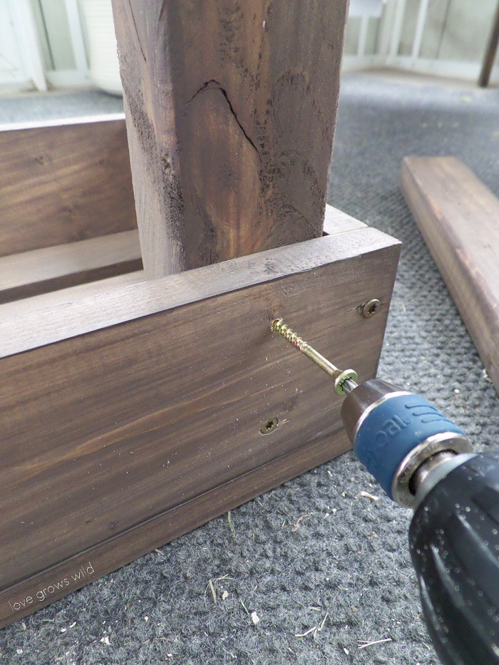 Easy Diy Outdoor Bench Love Grows Wild