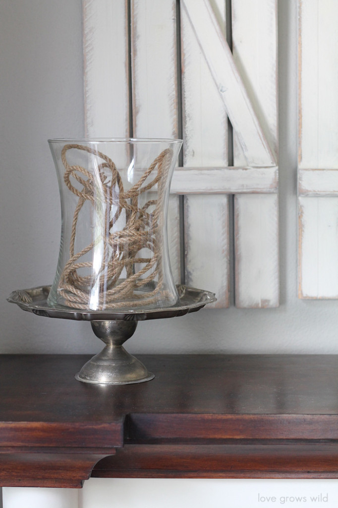 How to Distress Paint with Vaseline Love Grows Wild