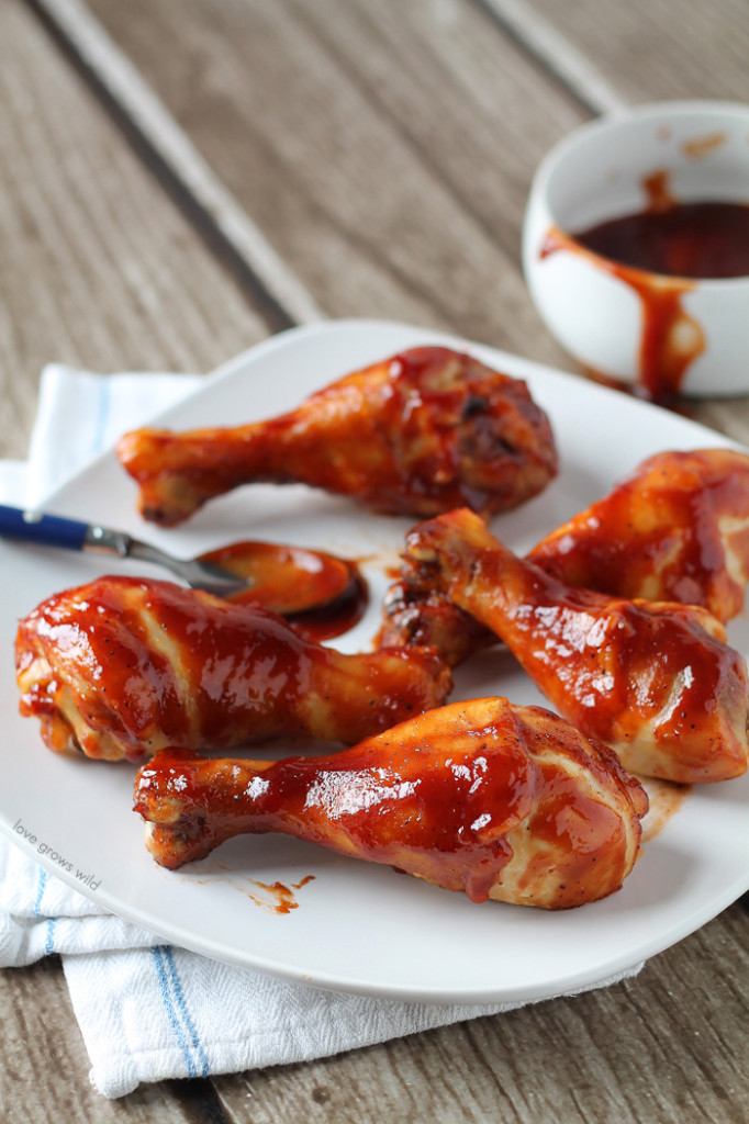 Easy Oven Baked Barbecue Chicken - Love Grows Wild
