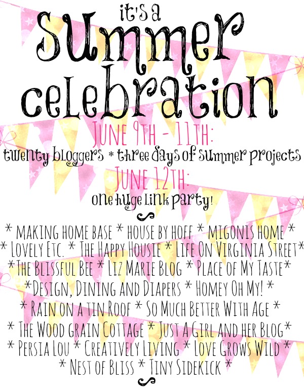 A GIANT celebration of summertime projects, decor, recipes, and more! Come get inspired! | LoveGrowsWild.com
