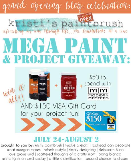 Enter to win the perfect prizes to tackle that paint project you've been wanting to do! | LoveGrowsWild.com 