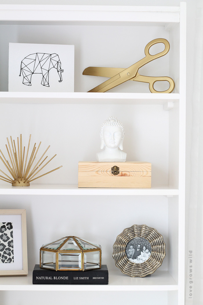 Office Storage Hutch Makeover - Love Grows Wild