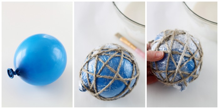 These handmade Twine Ball Ornaments are perfect for adding a little rustic charm to your tree! See details at LoveGrowsWild.com