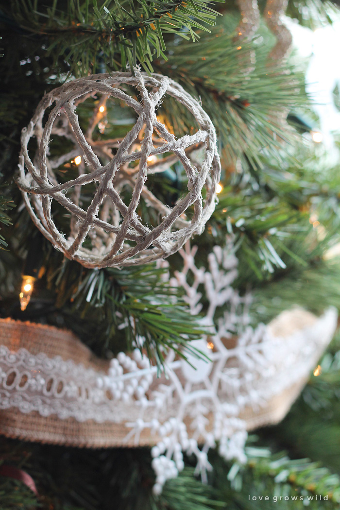 Twine Ball Ornaments Love Grows Wild