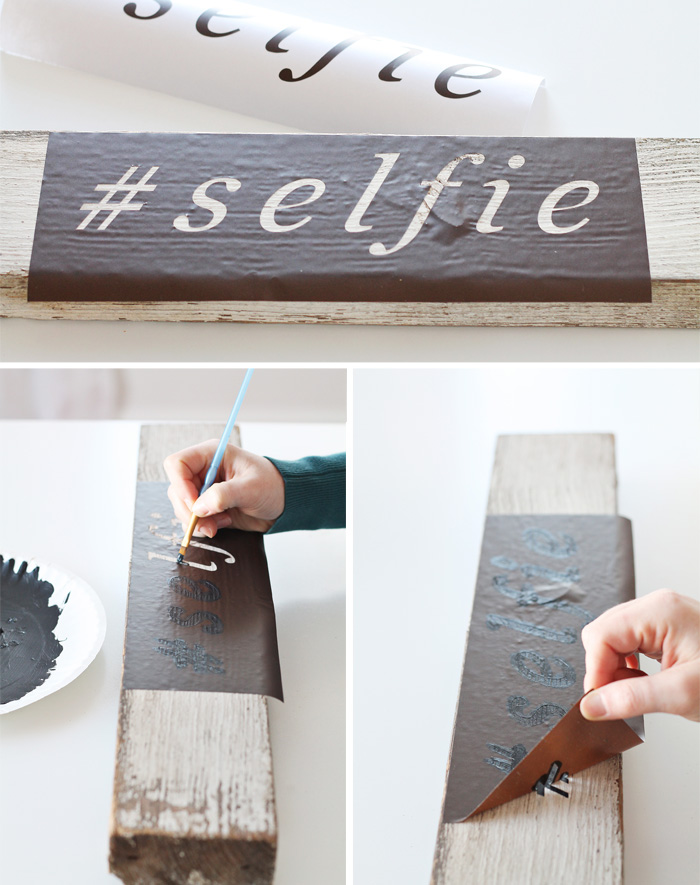 Learn how to make your own #Selfie Sign at LoveGrowsWild.com!