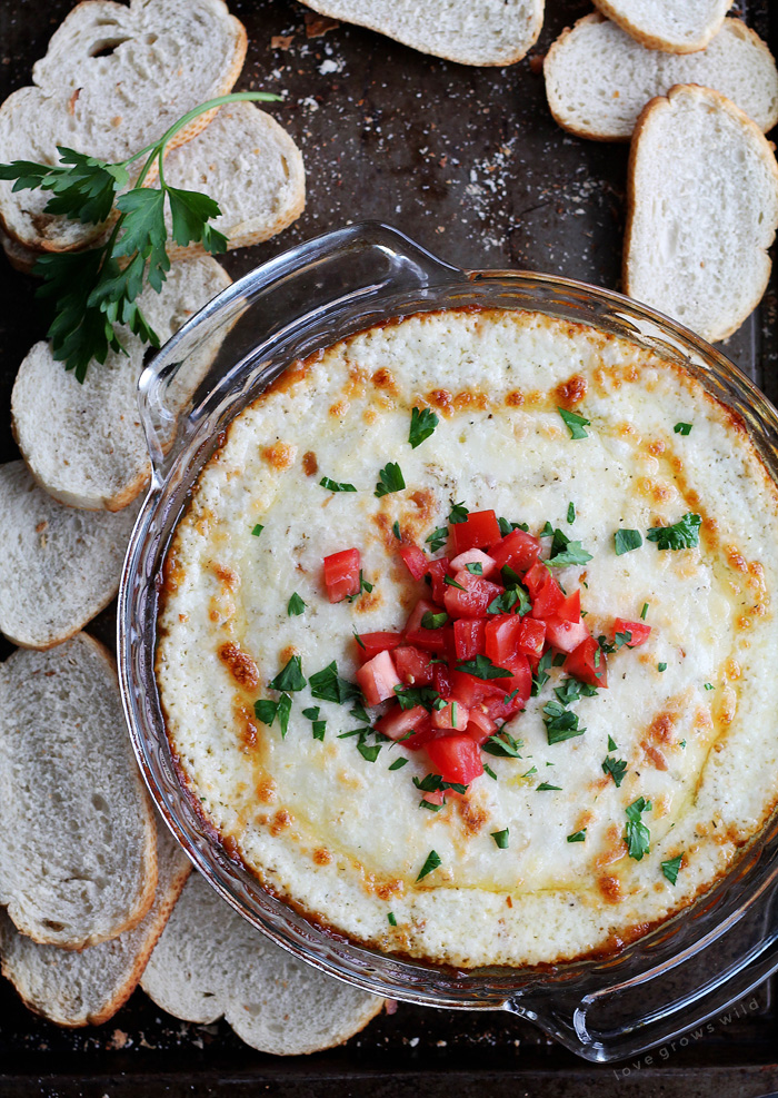 smoked mozzarella fonduta