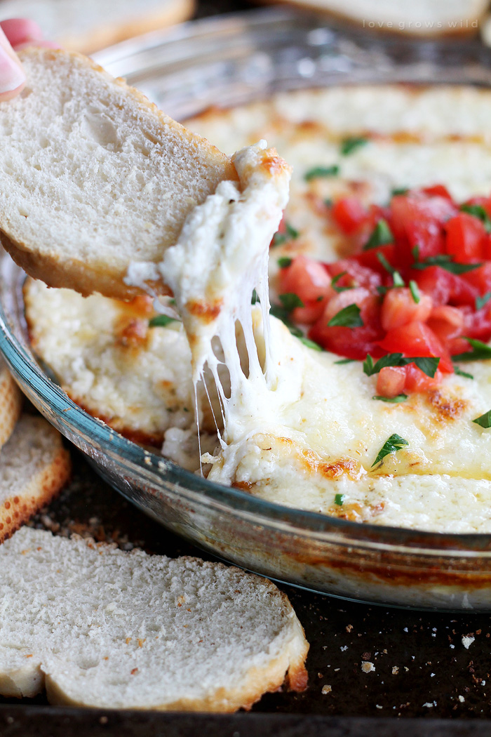 smoked mozzarella fonduta