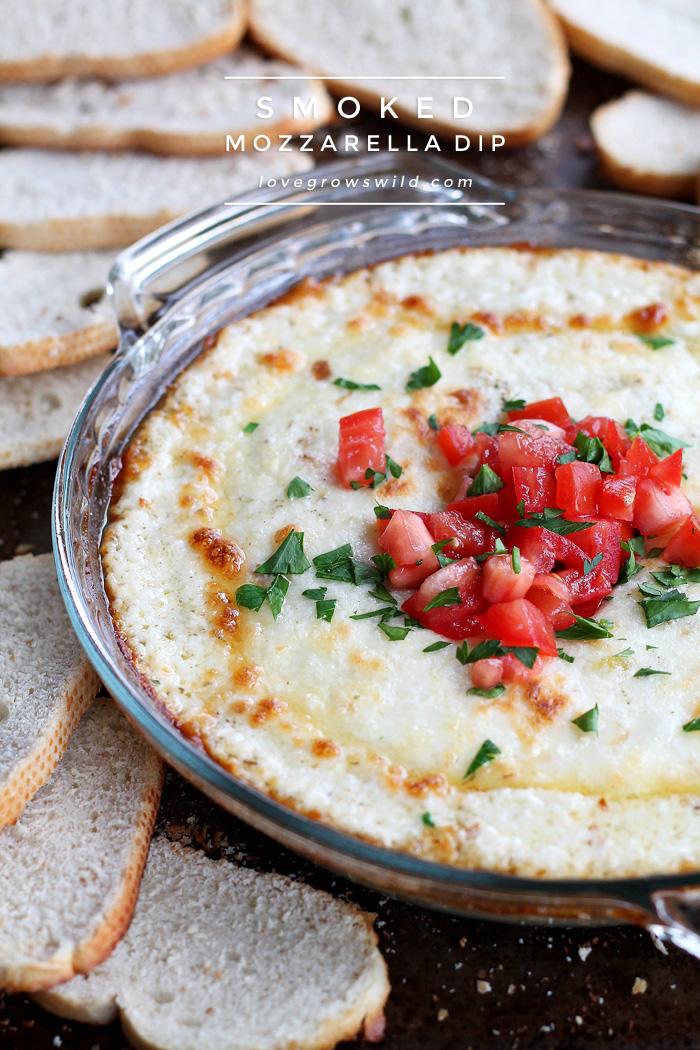 smoked mozzarella fonduta