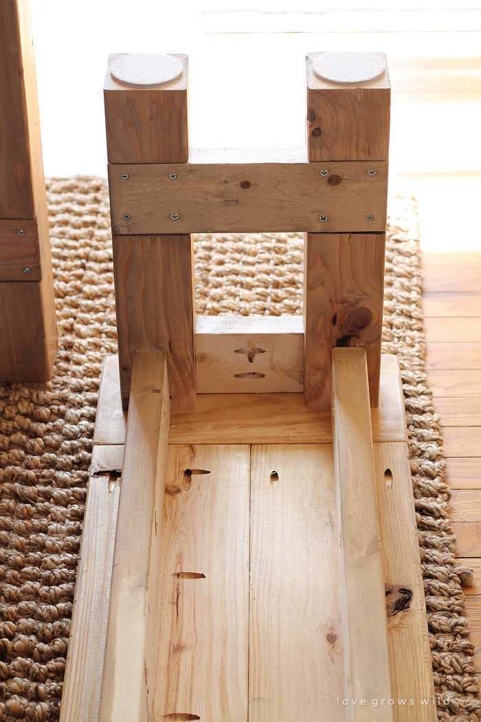 DIY Mudroom Bench with Beadboard & Coat Hooks