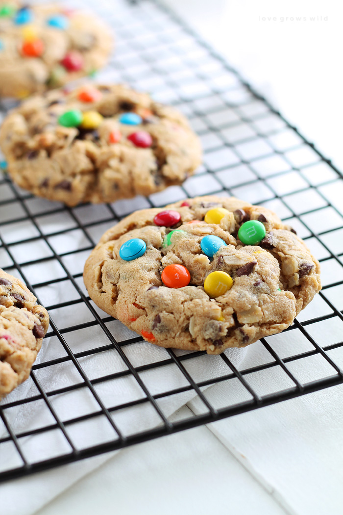 One Giant Monster M&M Cookie - Sally's Baking Addiction