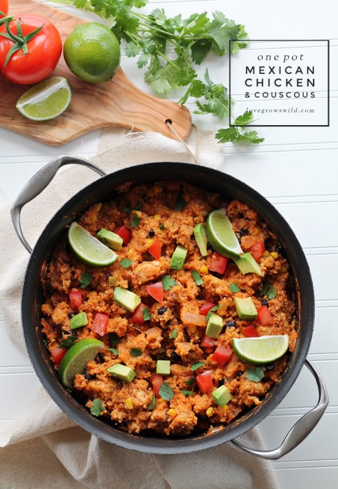 Try this tasty one-pot meal next time you're in the mood for Mexican! Get the recipe at LoveGrowsWild.com