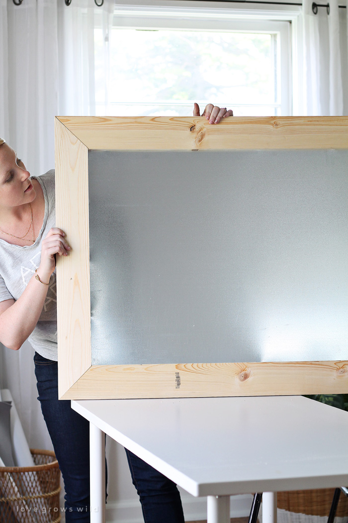 DIY: Dry erase whiteboard wall - 