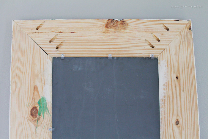 DIY Floor Mirror Frame