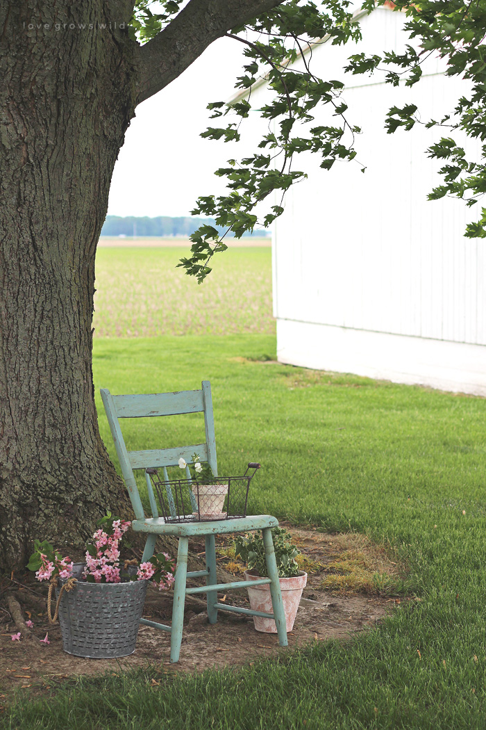 How to Restore and Protect Outdoor Wood Furniture - Love Grows Wild