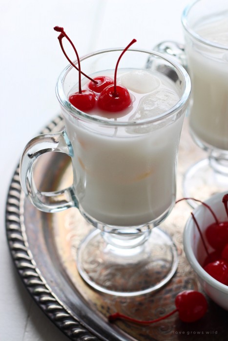 Learn how to make Italian Cream Sodas at home! This cross between creamy vanilla ice cream and fizzy soda is the perfect sip when you want a sweet treat. Get the recipe at LoveGrowsWild.com
