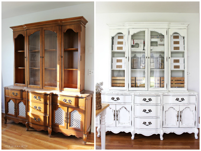 Craft Cabinet Makeover