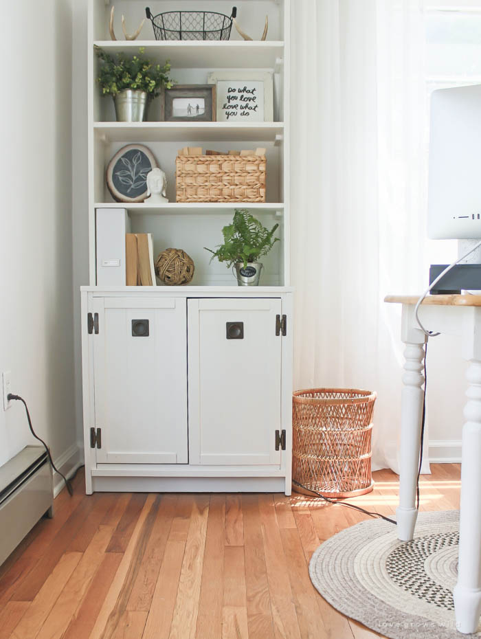 How to Hide Desk Cords - Love Grows Wild