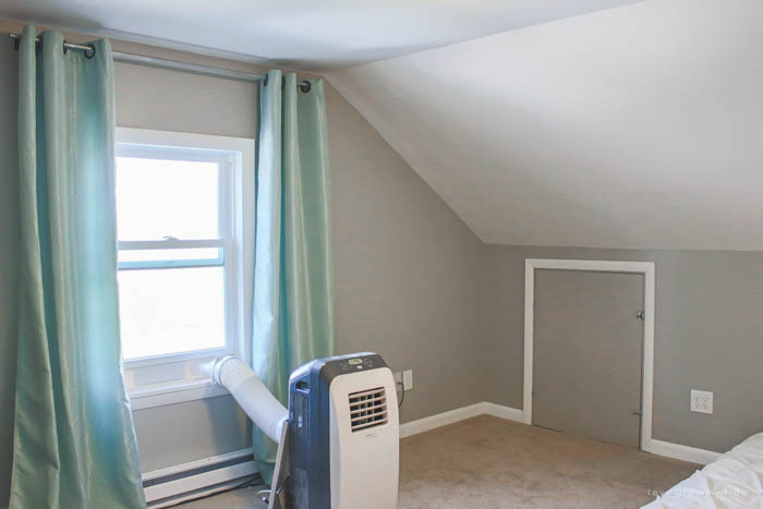 See our plans for transforming this bare, boring attic space into a cozy, farmhouse-style master bedroom! Follow along the with the makeover at LoveGrowsWild.com