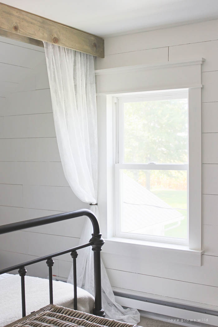 Farmhouse Window Trim Love Grows Wild