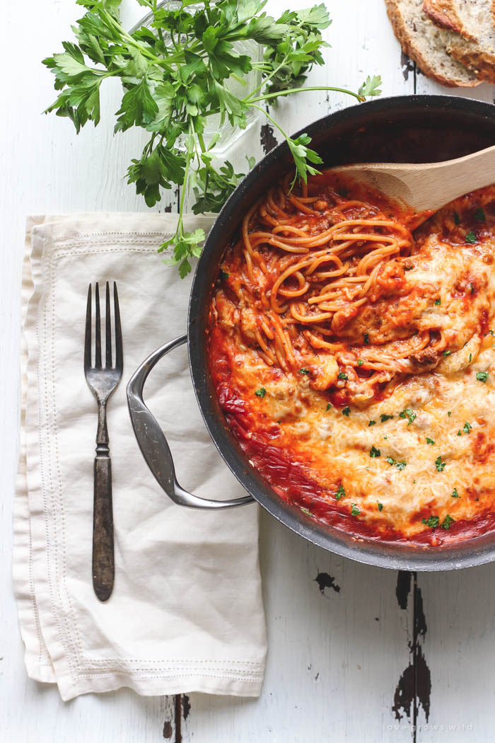 One-Pot Spaghetti - My Baking Addiction