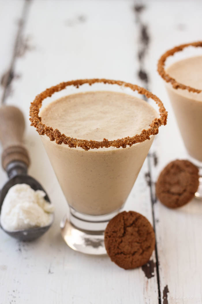 Butterscotch Milkshake Gingerbread Cookie Shots - Wilton