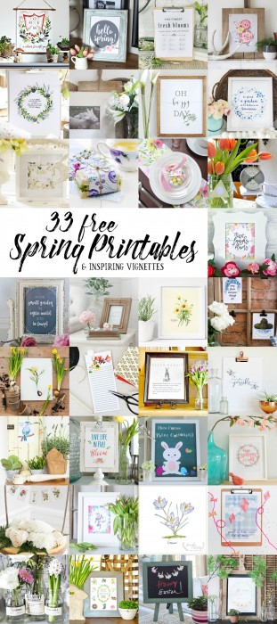 33 FREE Spring Printables! | LoveGrowsWild.com
